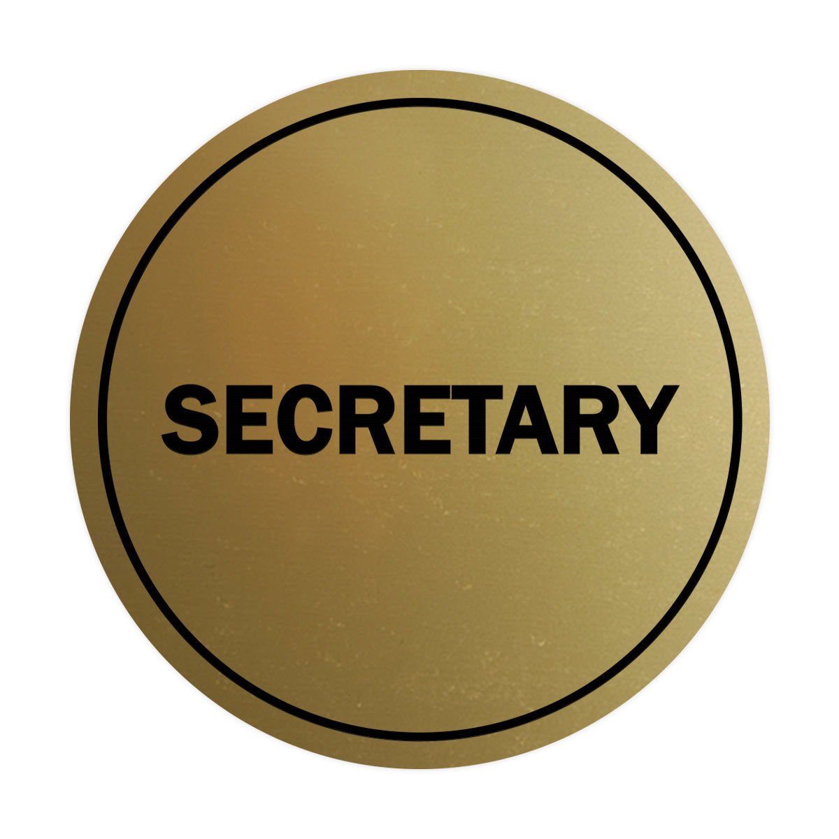Signs ByLITA Circle Secretary Sign