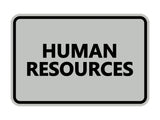 Signs ByLITA Classic Human Resources Sign