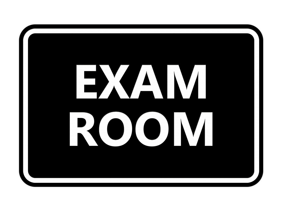 Signs ByLITA Classic Exam Room Sign