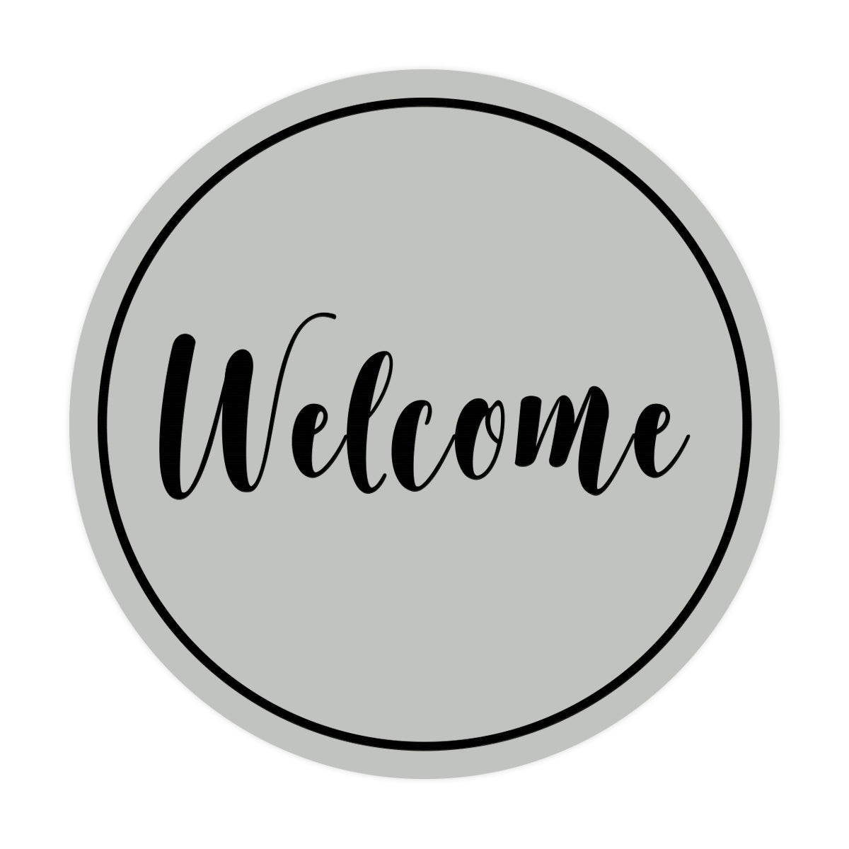 Signs ByLITA Circle Welcome Sign