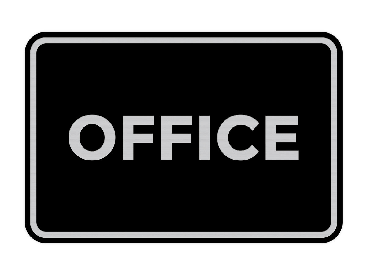 Signs ByLITA Classic Framed Office Sign