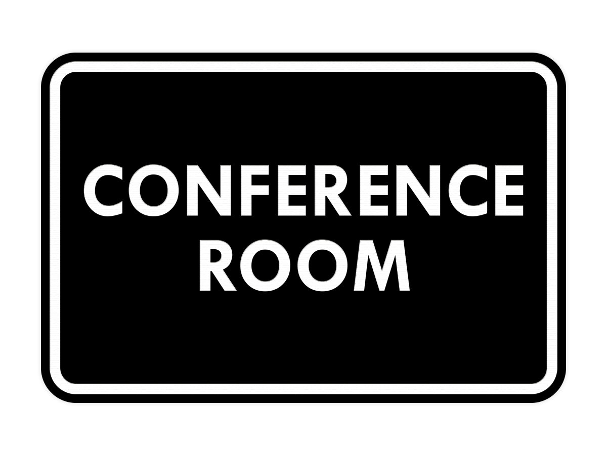 Signs ByLITA Classic Framed Conference Room Sign