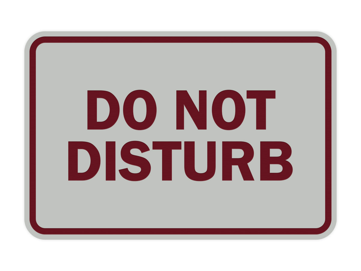 Signs ByLITA Classic Do Not Disturb Sign