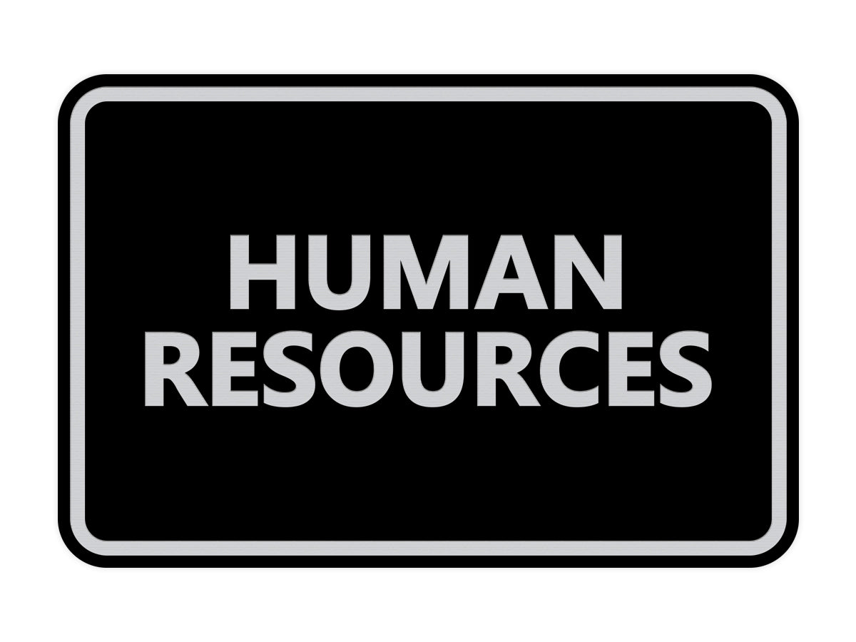 Signs ByLITA Classic Human Resources Sign