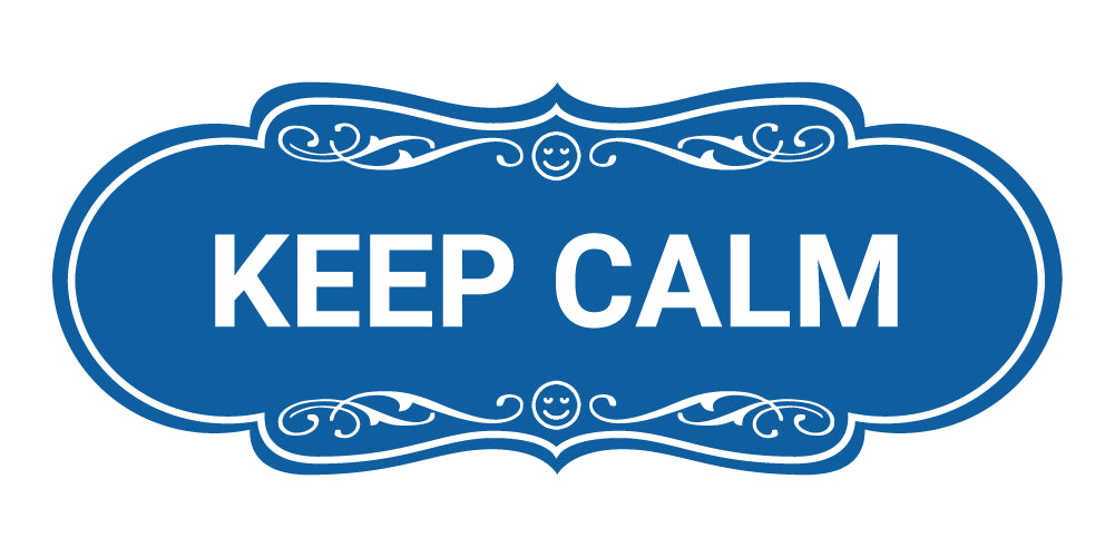 Designer Keep Calm Wall or Door Sign