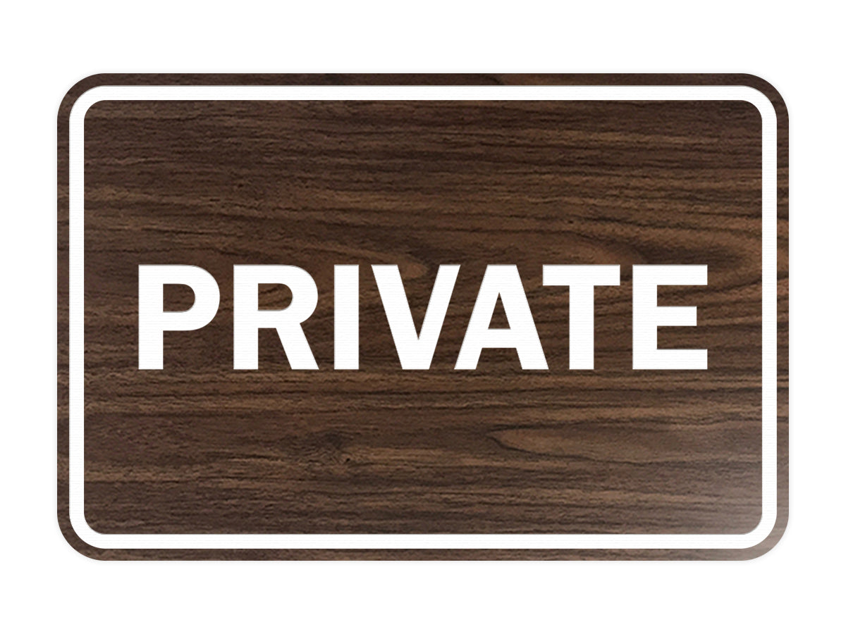 Signs ByLITA Classic Framed Private