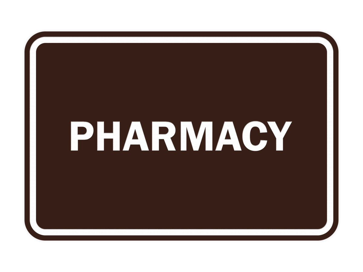 Signs ByLITA Classic Framed Pharmacy Sign
