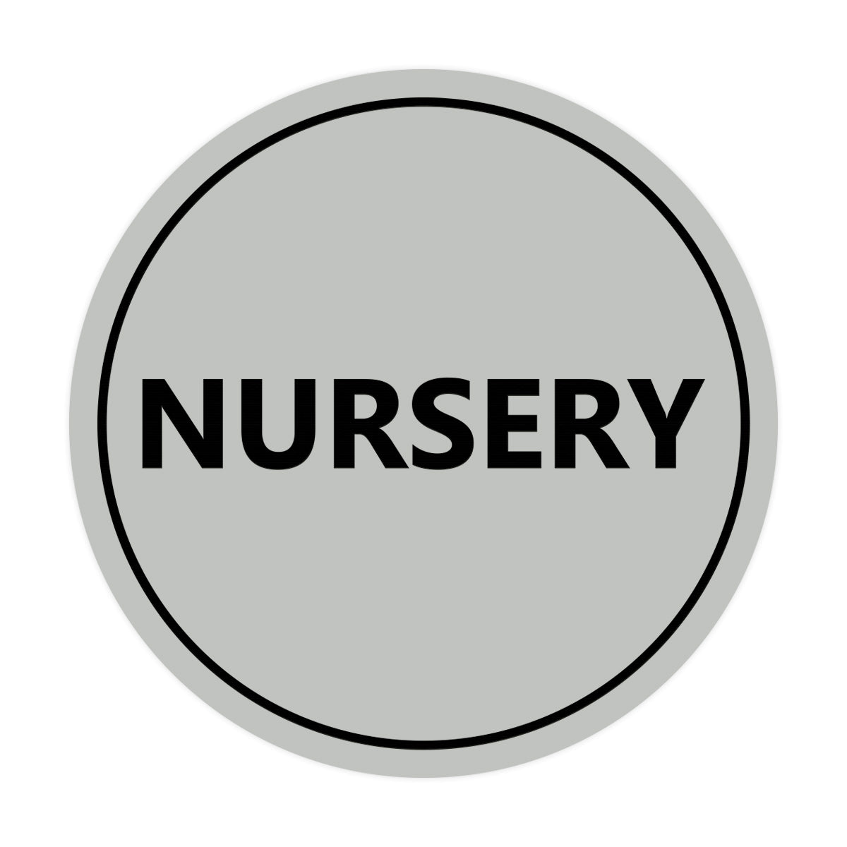 Signs ByLITA Circle Nursery Sign