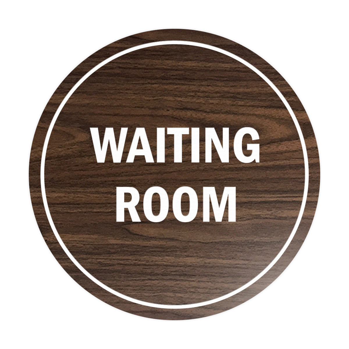 Signs ByLITA Circle Waiting Room Sign