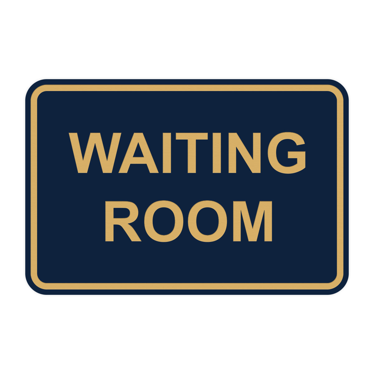 Signs ByLITA Classic Framed Waiting Room Sign