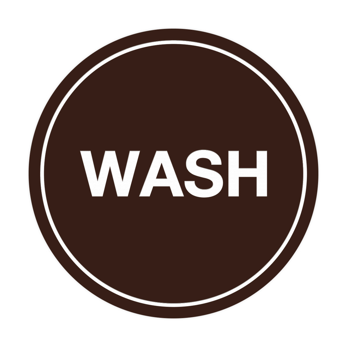 Signs ByLITA Circle Wash Sign