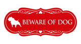 Signs ByLITA Designer Beware of Dog Sign