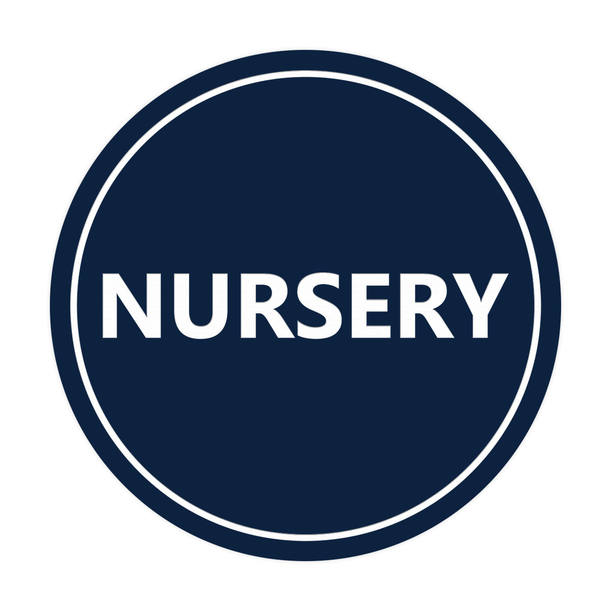 Signs ByLITA Circle Nursery Sign