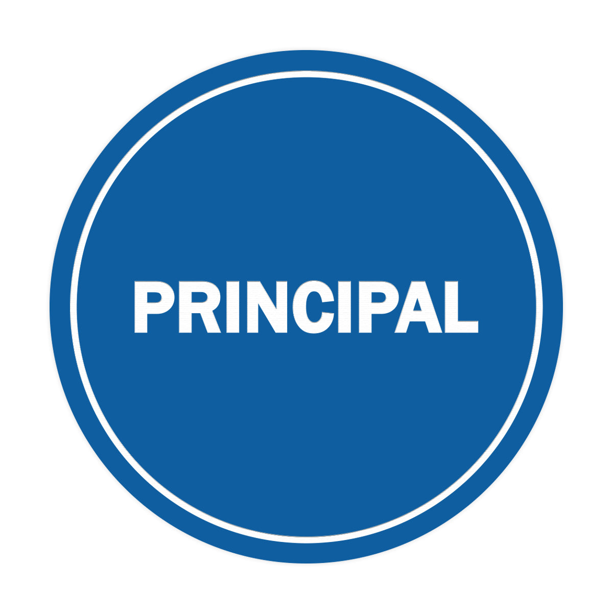 Signs ByLITA Circle Principal Sign