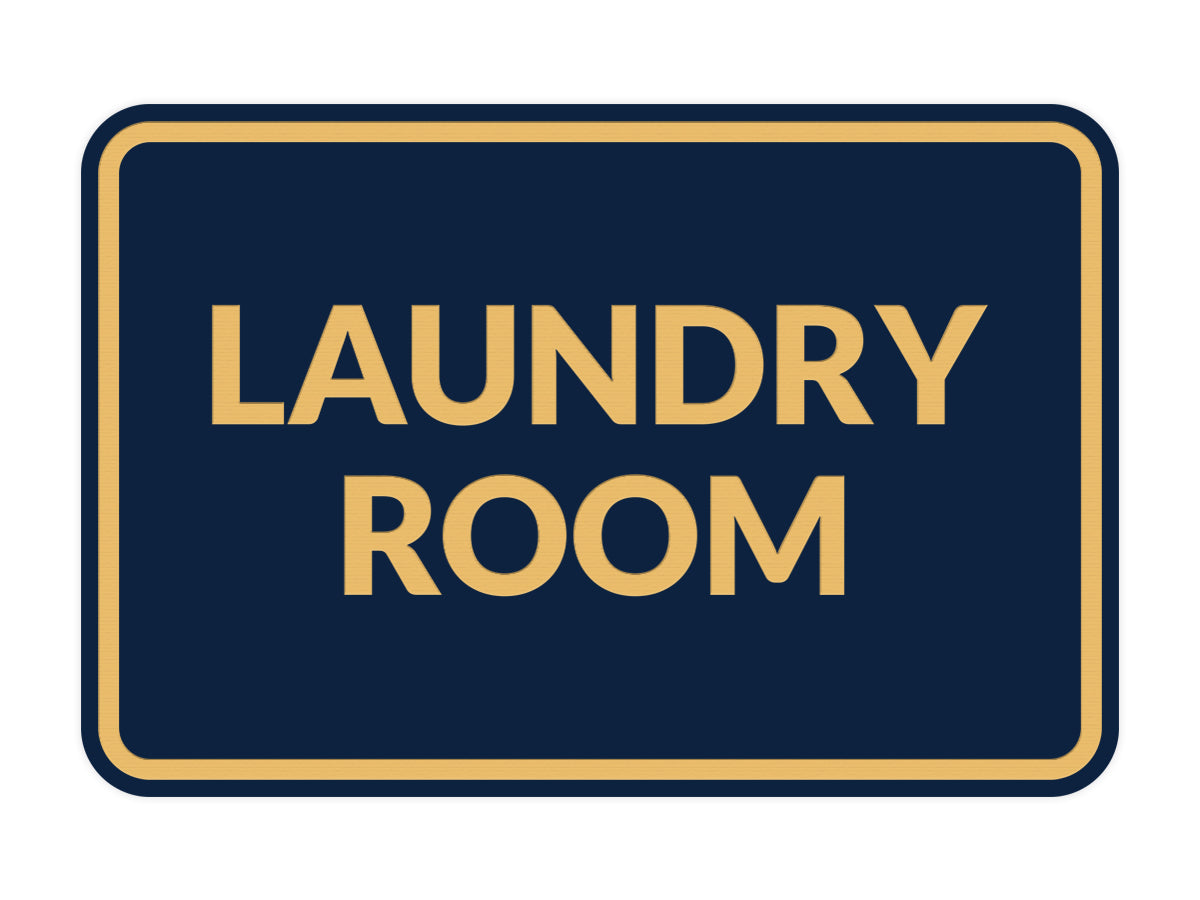 Signs ByLITA Classic Framed Laundry Room
