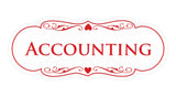 Signs ByLITA Designer Accounting Sign