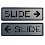 Classic Slide Door Sign