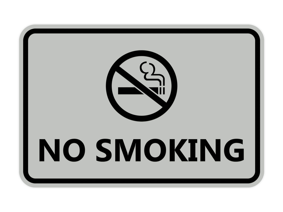 Signs ByLITA Classic Framed No Smoking Sign