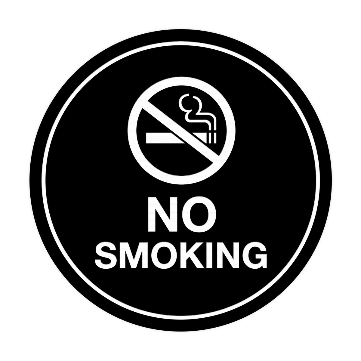 Signs ByLITA Circle No Smoking Sign