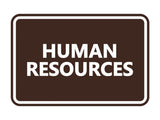 Signs ByLITA Classic Human Resources Sign