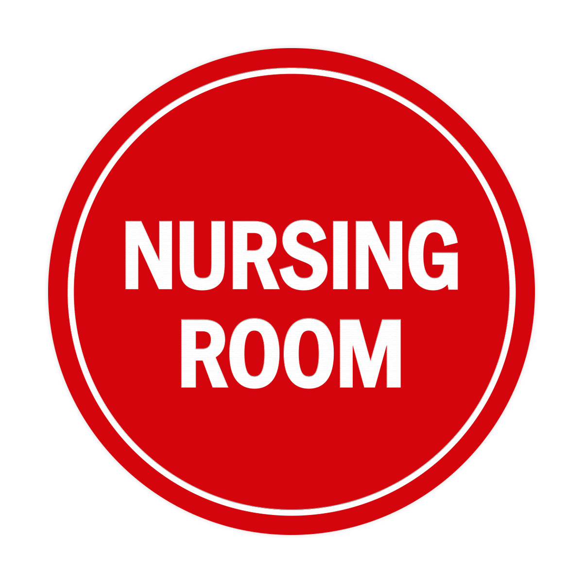 Signs ByLITA Circle Nursing Room Sign