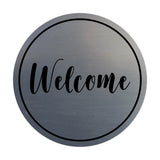 Signs ByLITA Circle Welcome Sign