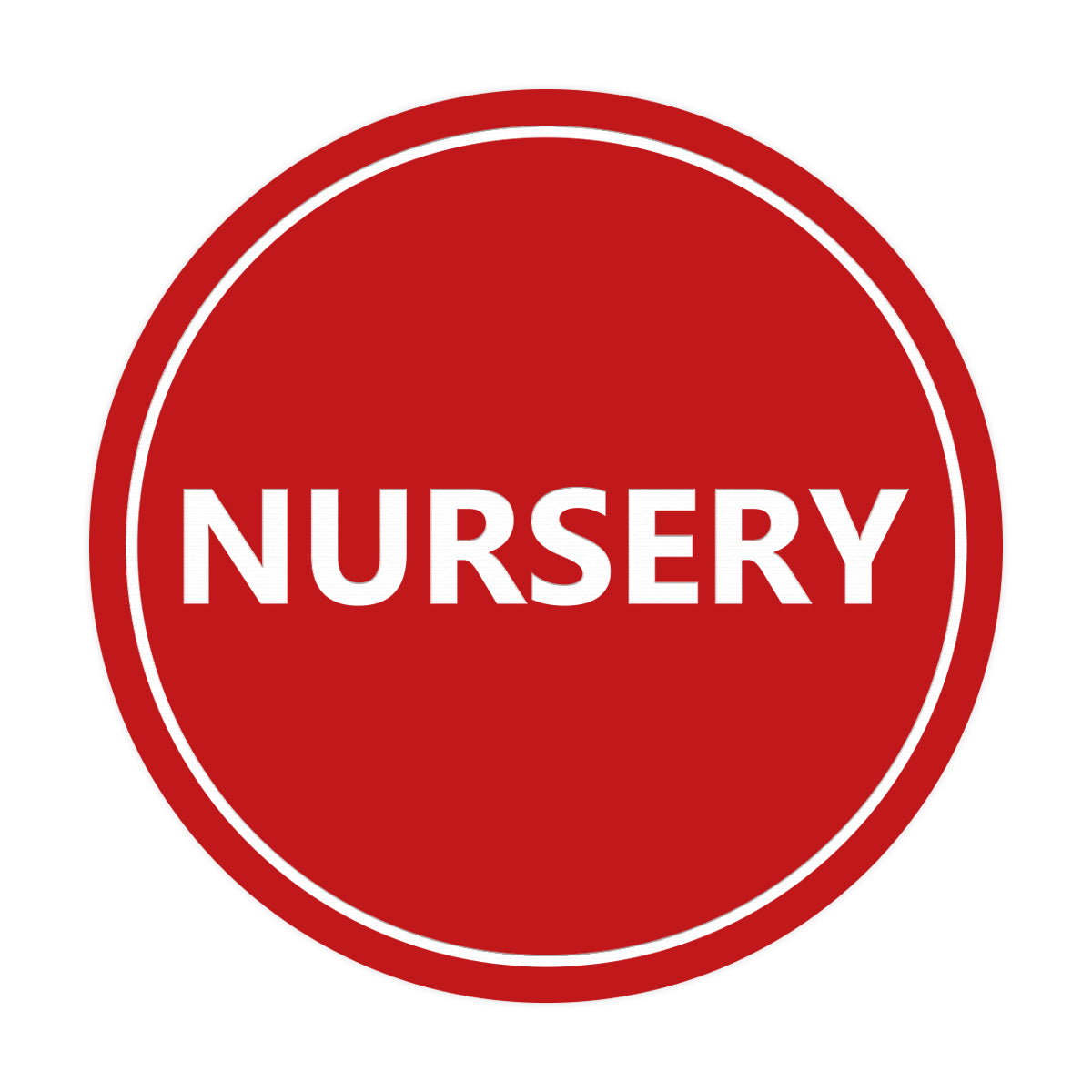 Signs ByLITA Circle Nursery Sign