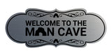 Designer Welcome to the Man Cave Wall or Door Sign