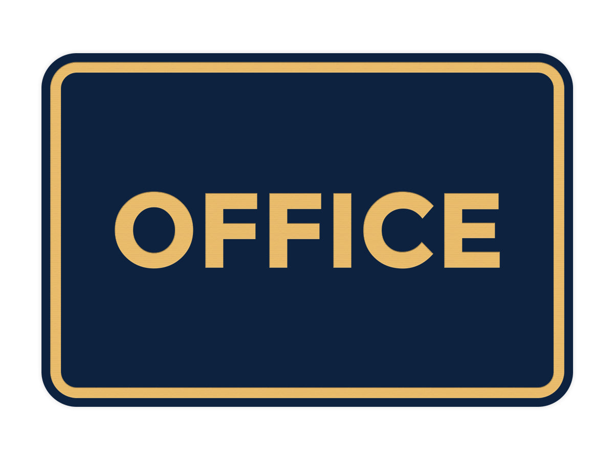 Signs ByLITA Classic Framed Office Sign