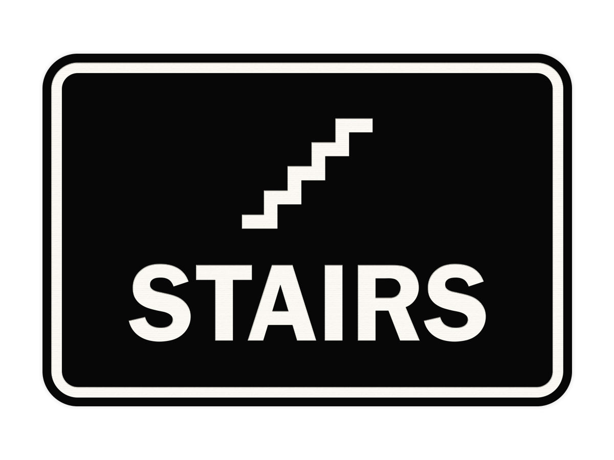 Signs ByLITA Classic Framed Stairs Sign