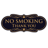Designer NO SMOKING Thank You Sign