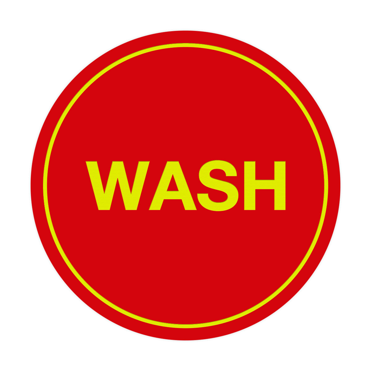 Signs ByLITA Circle Wash Sign