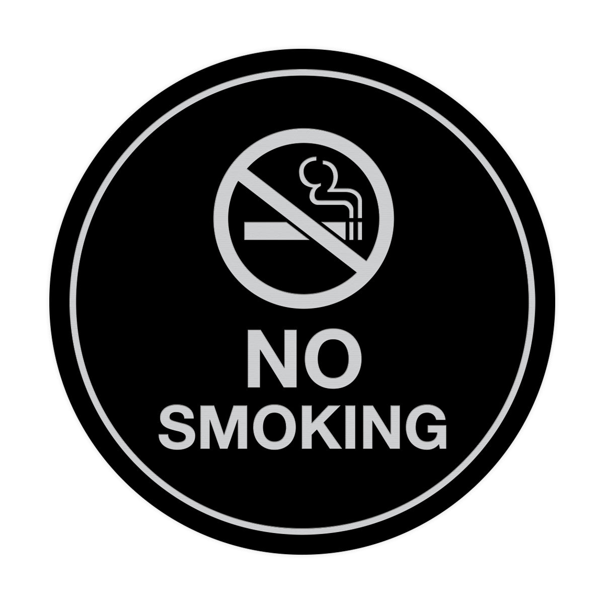 Signs ByLITA Circle No Smoking Sign
