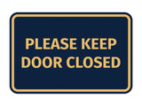 Signs ByLITA Classic Framed Please Keep Door Closed Sign