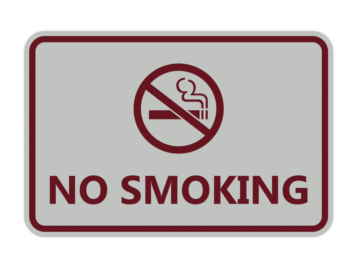 Signs ByLITA Classic Framed No Smoking Sign