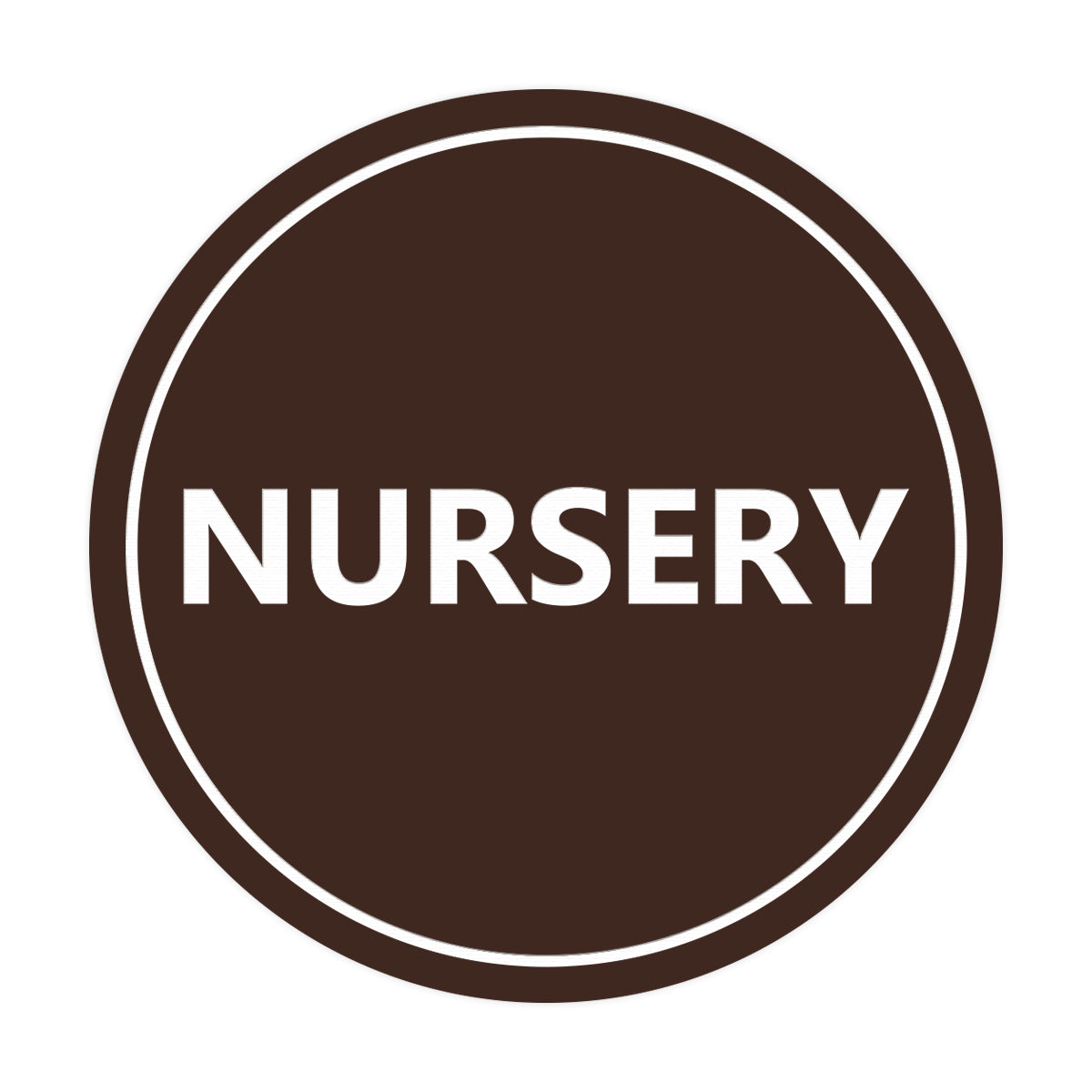 Signs ByLITA Circle Nursery Sign