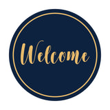Signs ByLITA Circle Welcome Sign