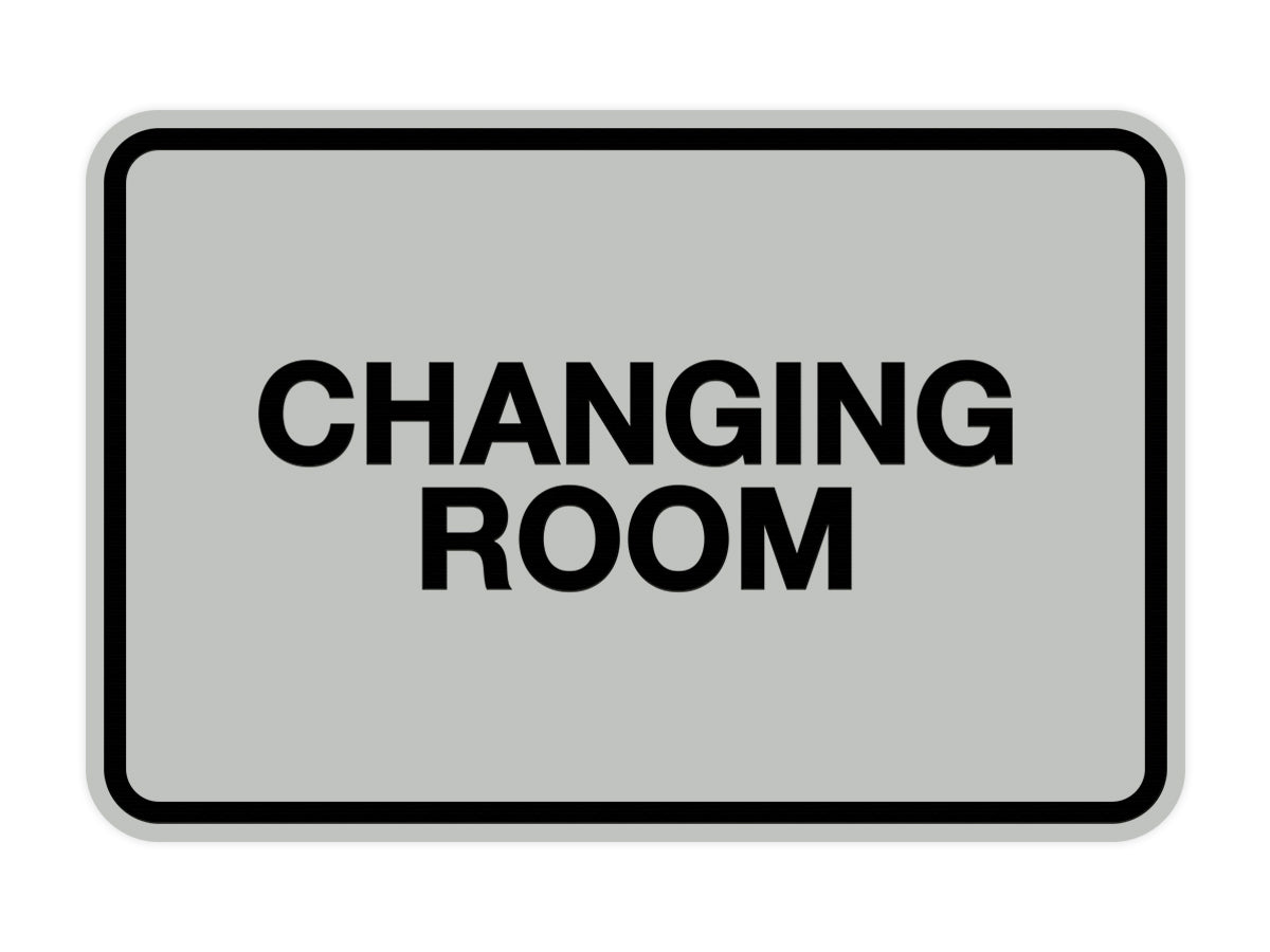 Signs ByLITA Classic Changing Room Sign