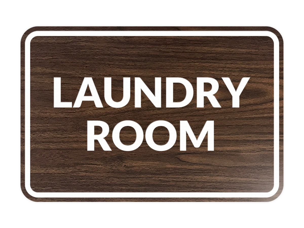 Signs ByLITA Classic Framed Laundry Room