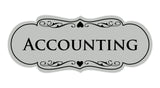 Signs ByLITA Designer Accounting Sign