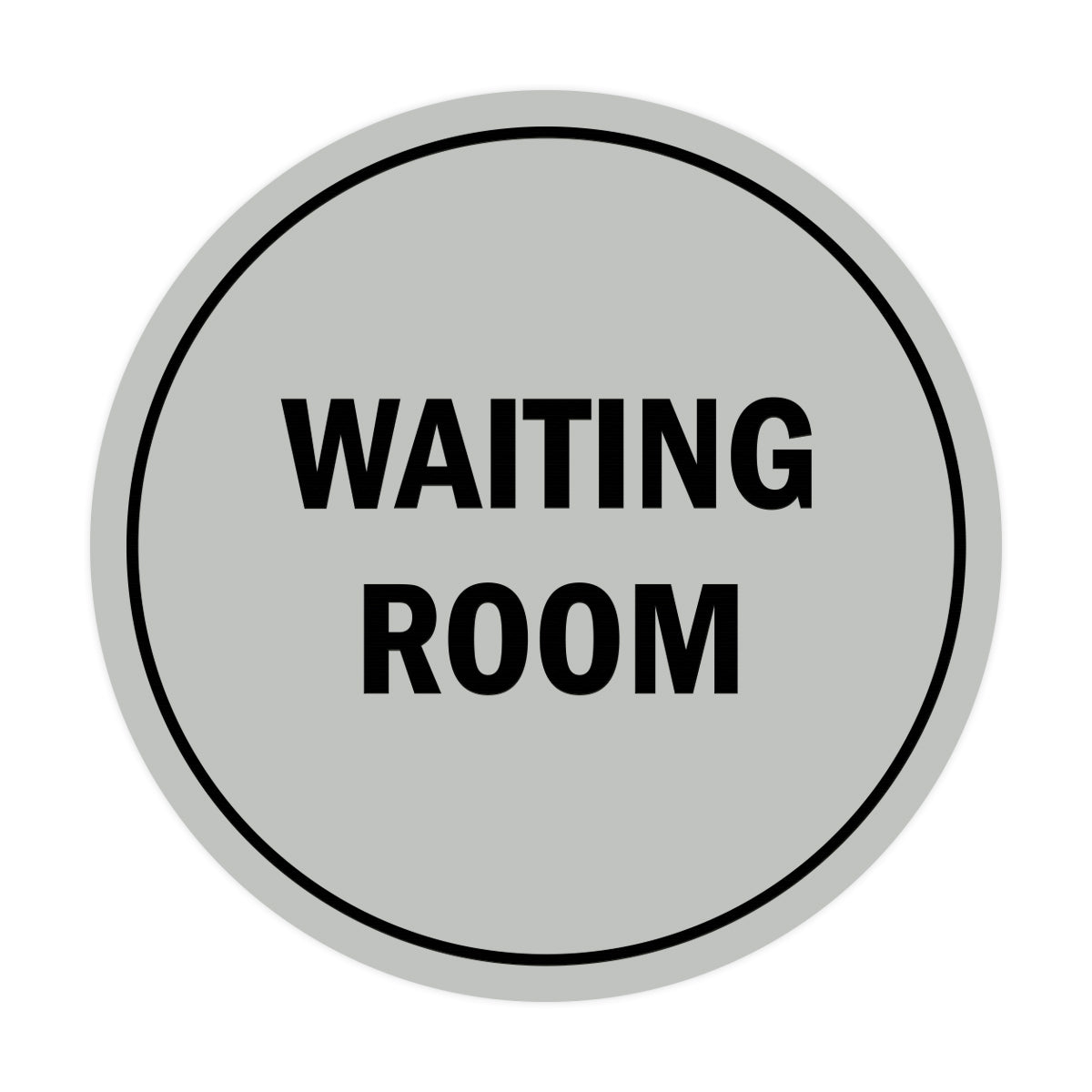 Signs ByLITA Circle Waiting Room Sign