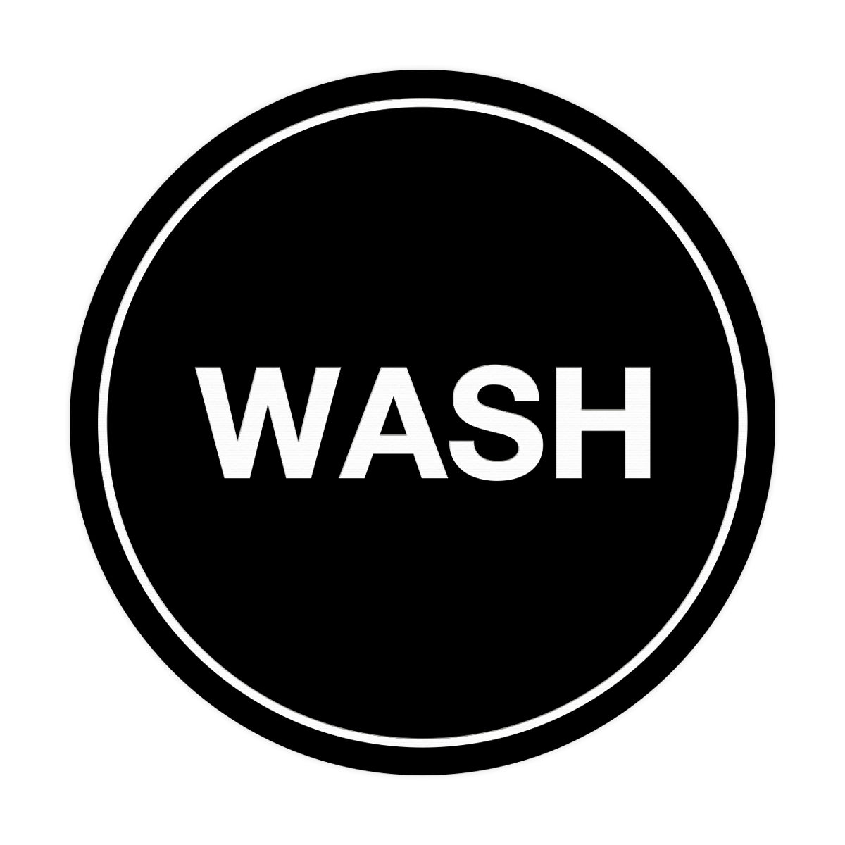 Signs ByLITA Circle Wash Sign