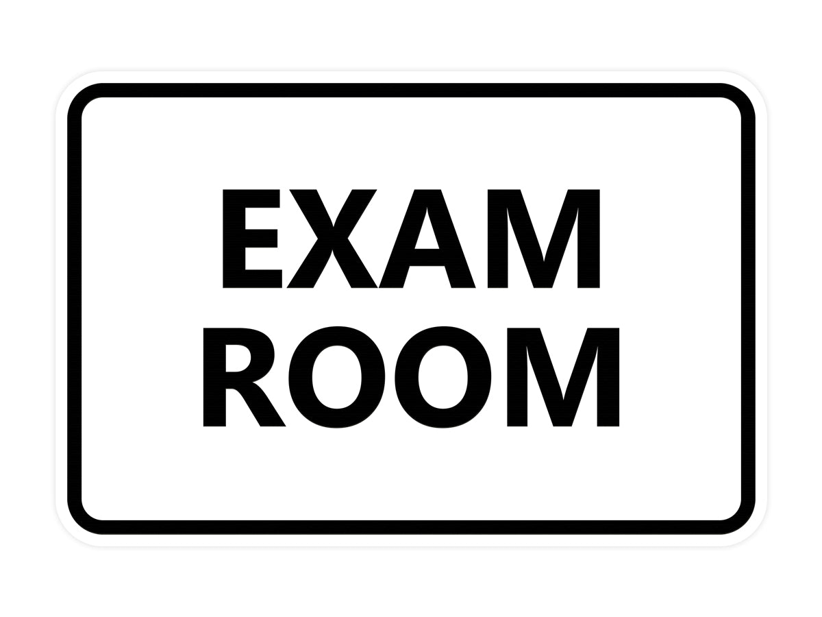 Signs ByLITA Classic Exam Room Sign