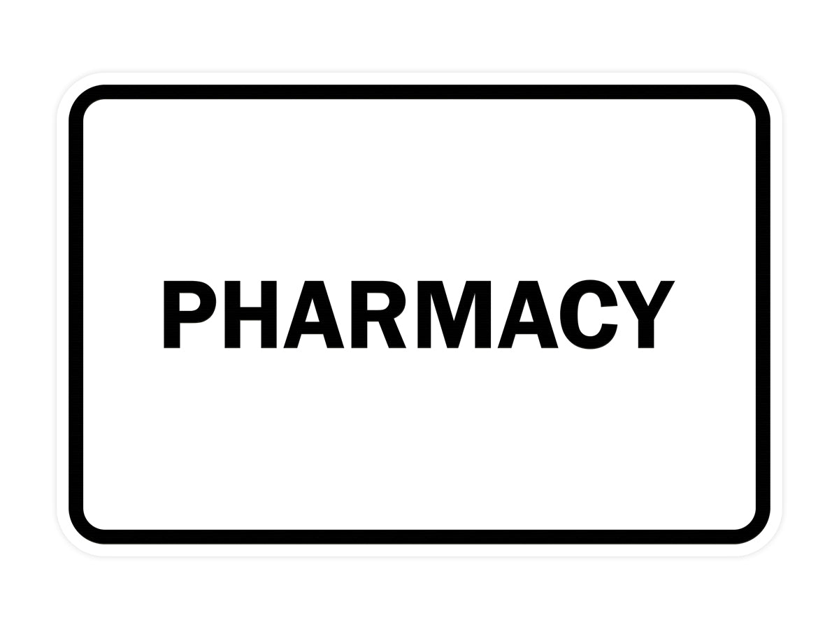 Signs ByLITA Classic Framed Pharmacy Sign