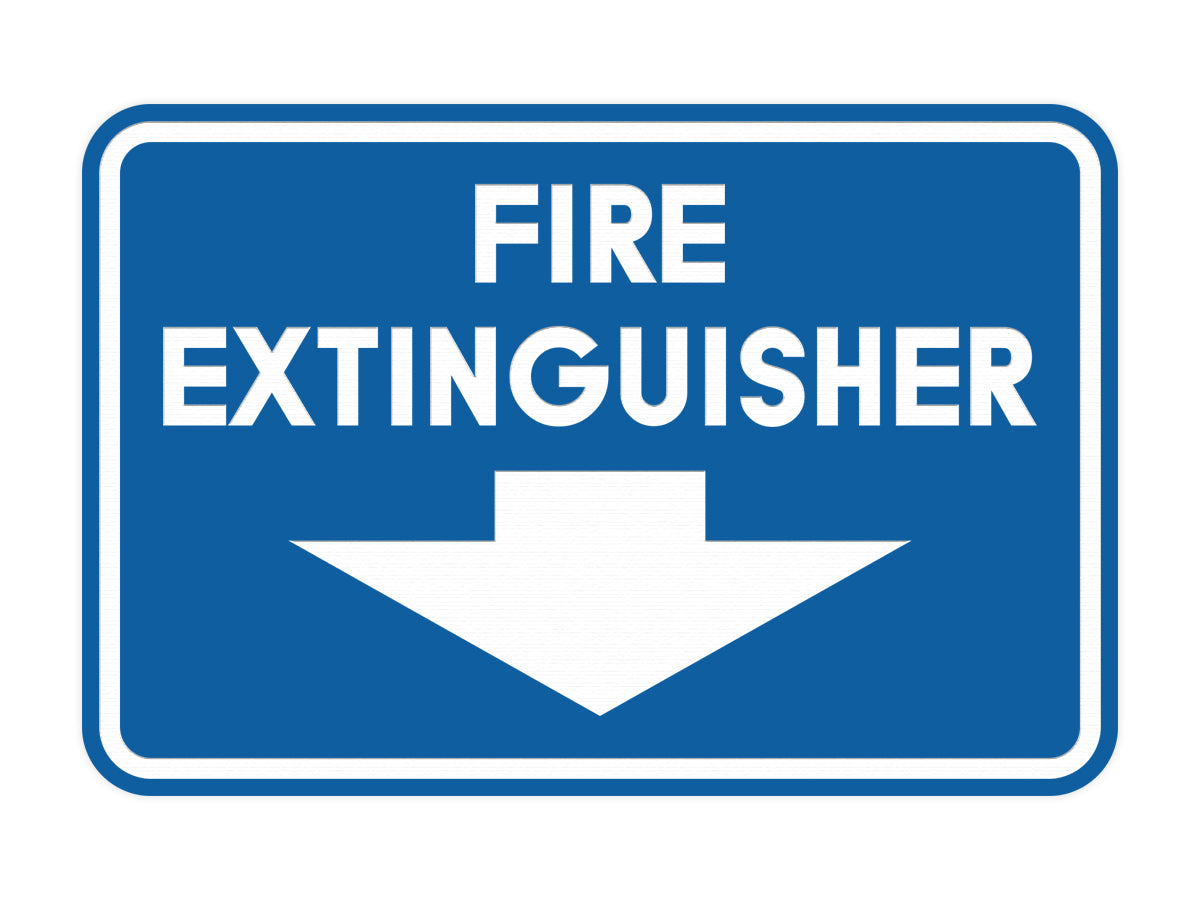 Signs ByLITA Classic Framed Fire Extinguisher