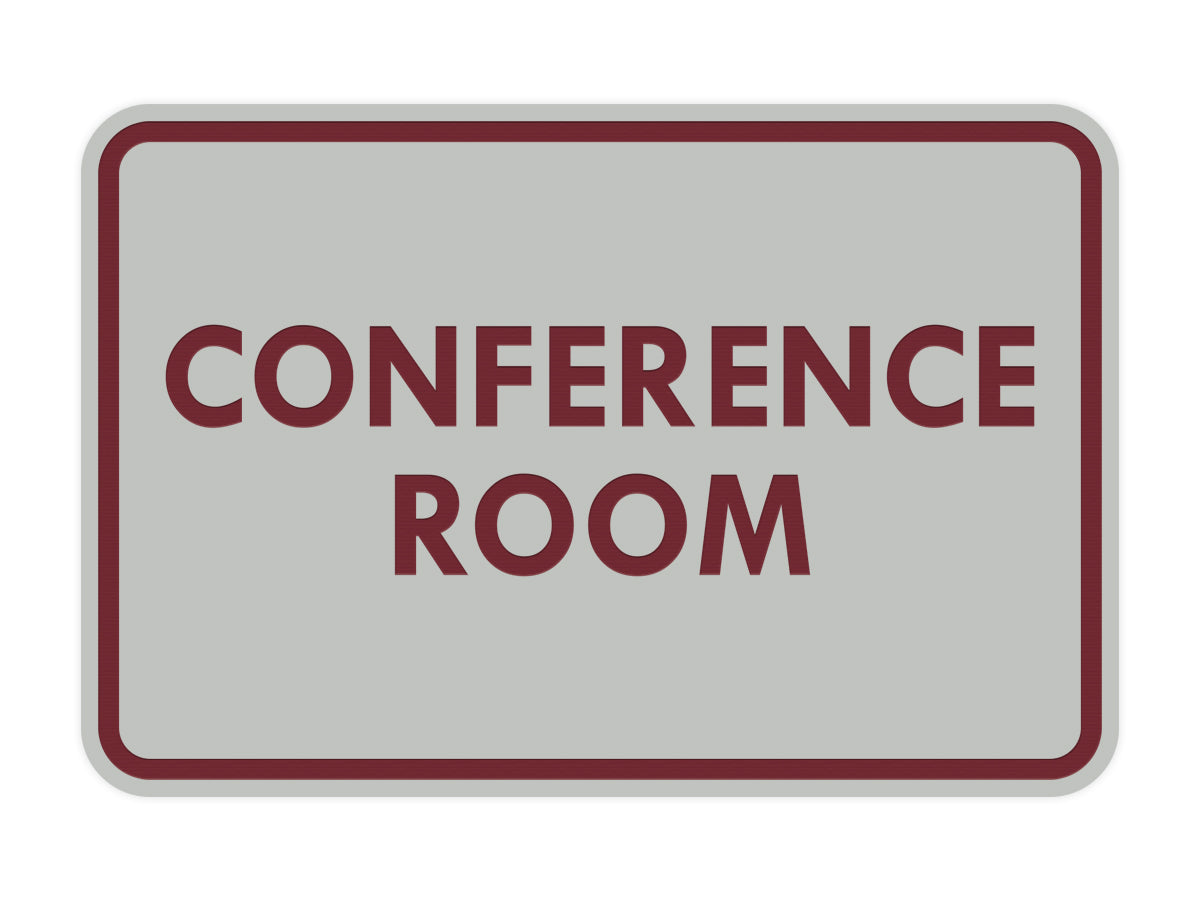 Signs ByLITA Classic Framed Conference Room Sign