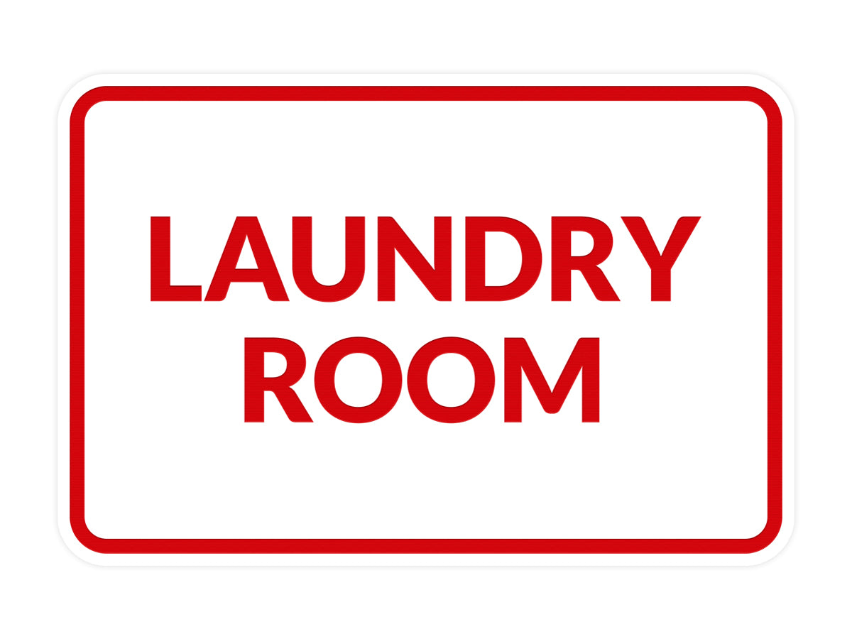 Signs ByLITA Classic Framed Laundry Room