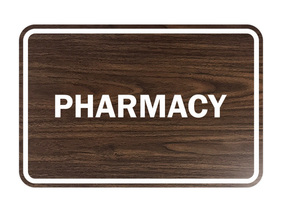 Signs ByLITA Classic Framed Pharmacy Sign