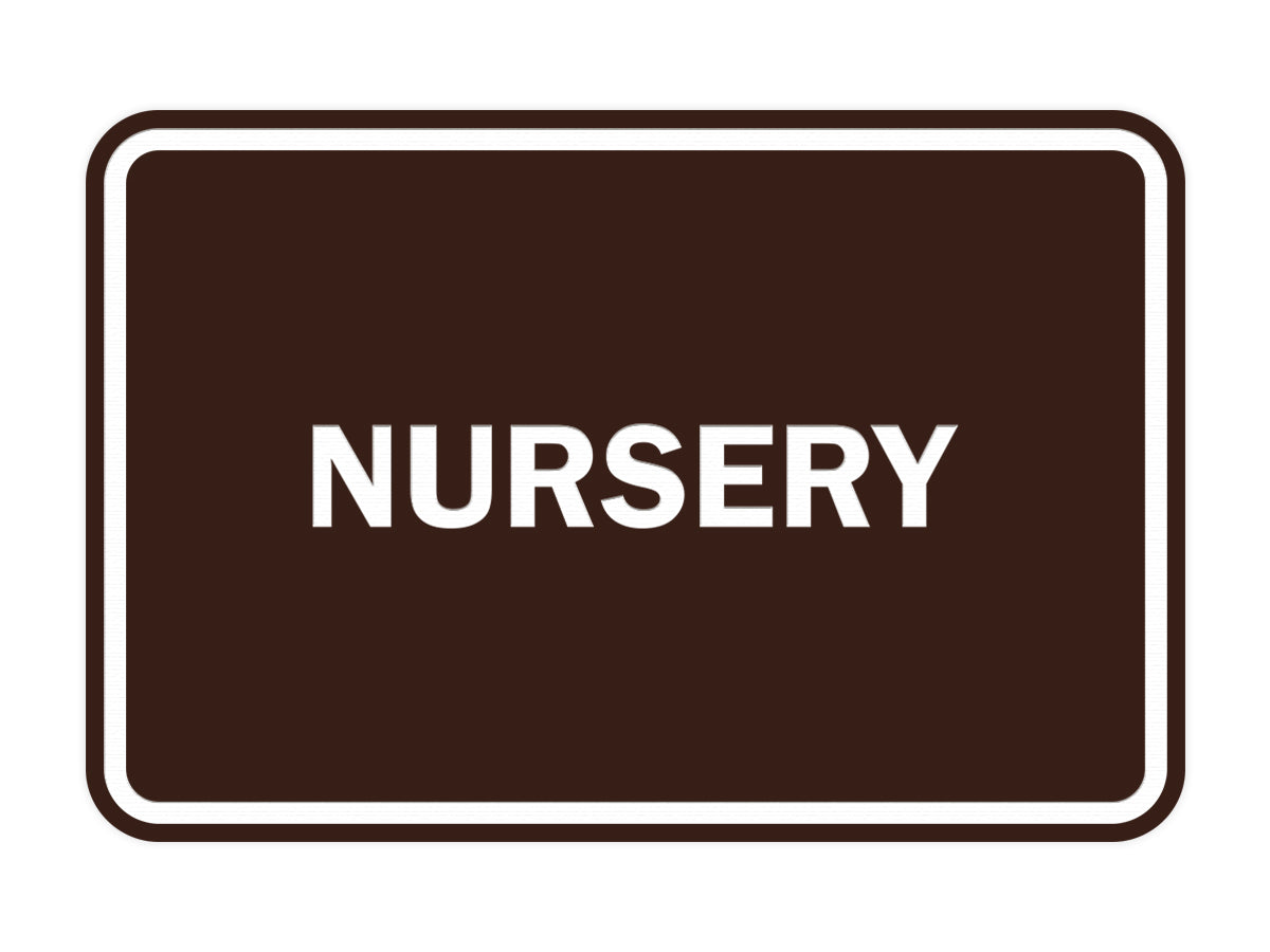Signs ByLITA Classic Framed Nursery Sign