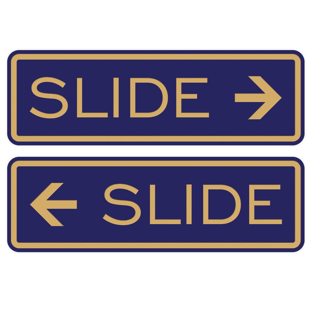 Classic Slide Door Sign